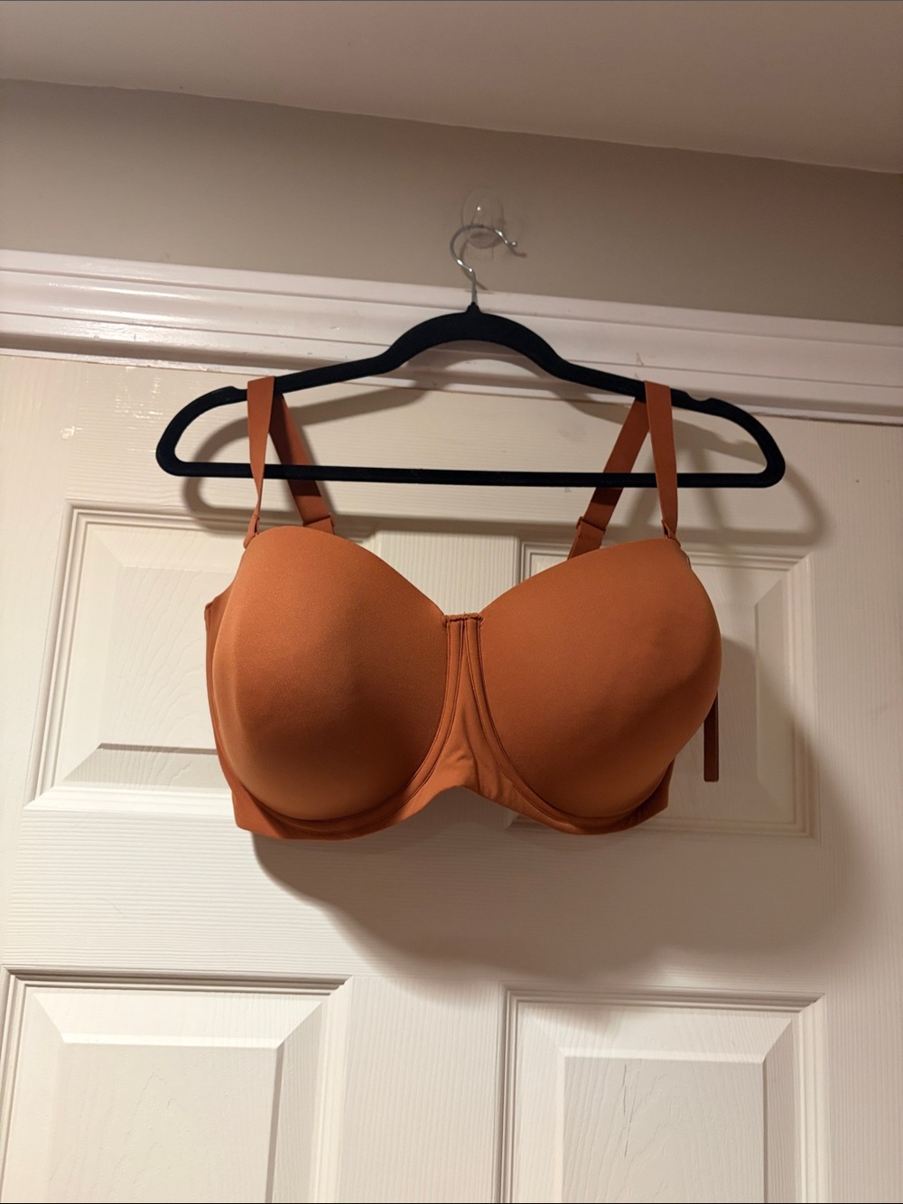 SKIMS Fits Everybody Strapless Bra in Bronze 40DDDD